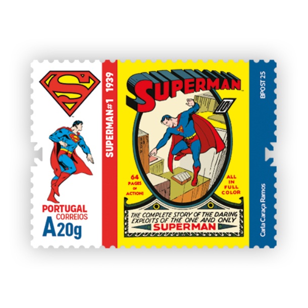 Stamps - Portugal - Superman Series