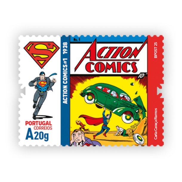 Stamps - Portugal - Superman Series