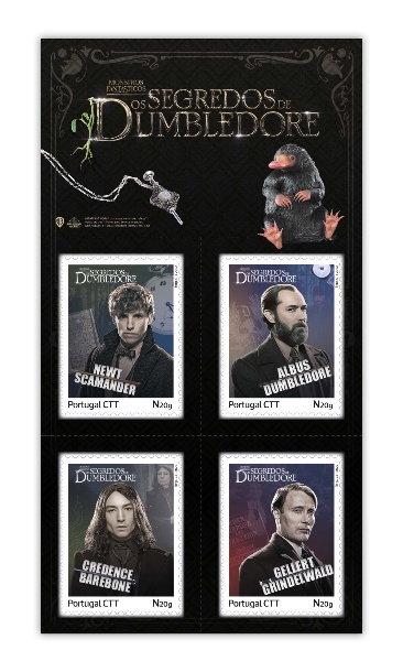 Stamps - Portugal - Fantastic Beasts: Secrets of Dumbledore 