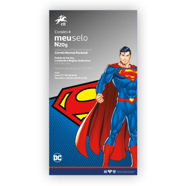 Stamps - Portugal - Booklet DC Comics Superman
