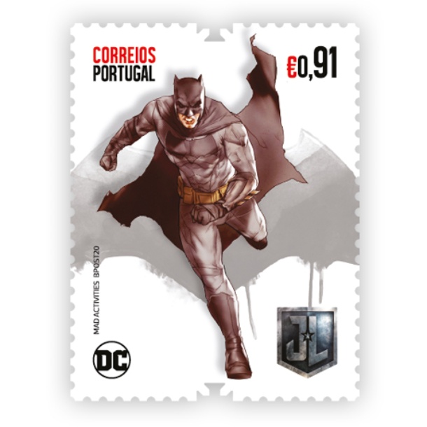Stamps - Portugal - Justice League Series