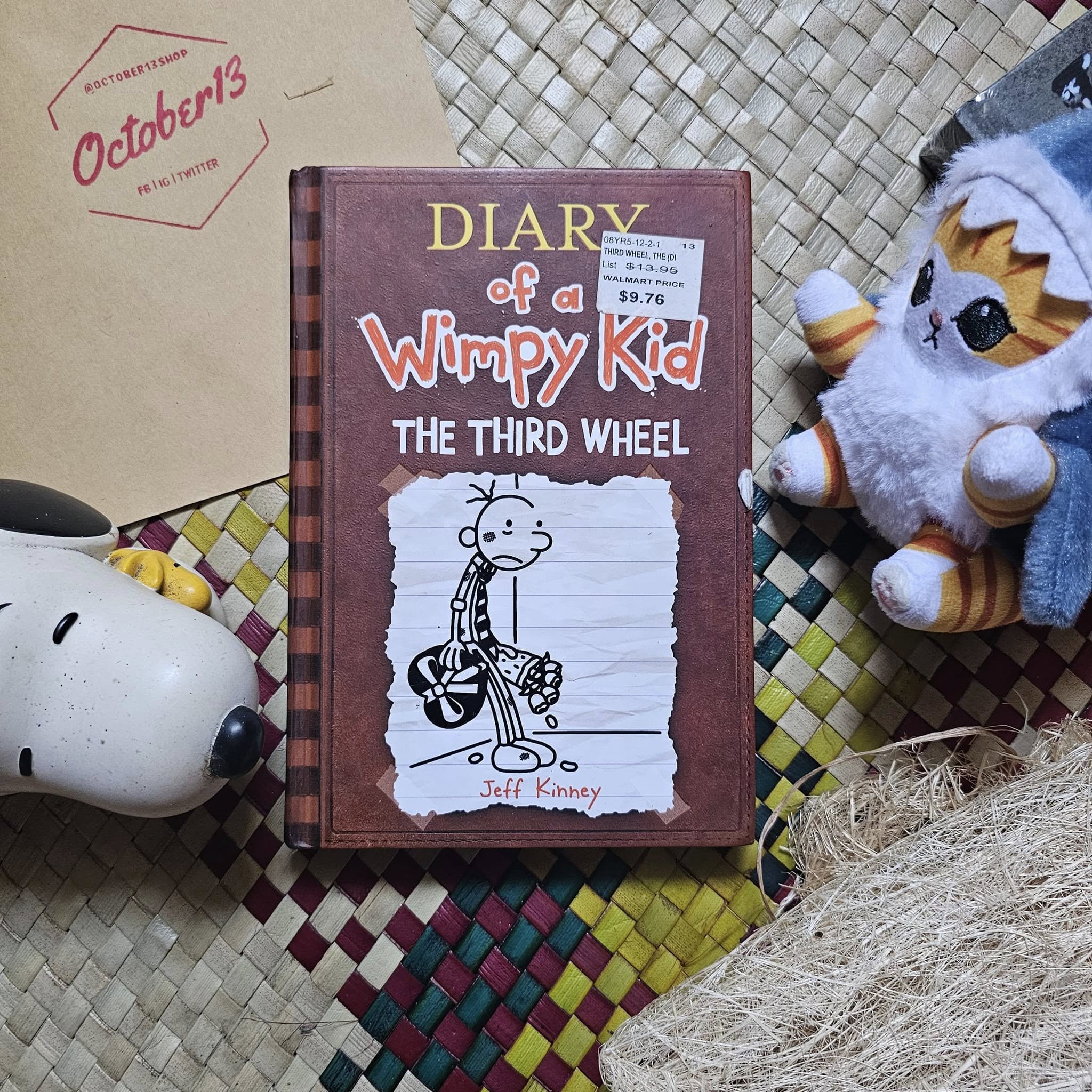 Diary of a Wimpy Kid Book 7: The Third Wheel (Jeff Kinney)