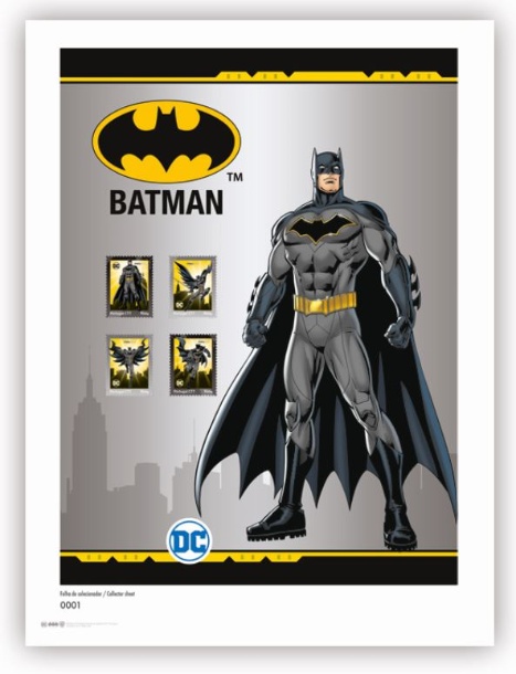 Stamps - Portugal - DC Comics Batman Collector's Sheet
