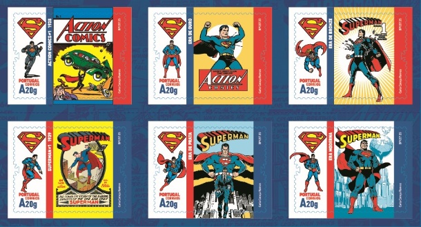 Stamps - Portugal - Superman Series
