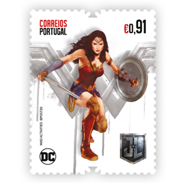 Stamps - Portugal - Justice League Series