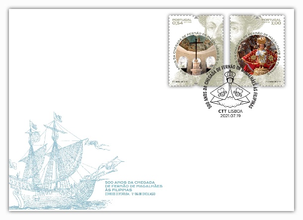 Stamps - Portugal - First Day Cover with 500 Years of Arrival Series
