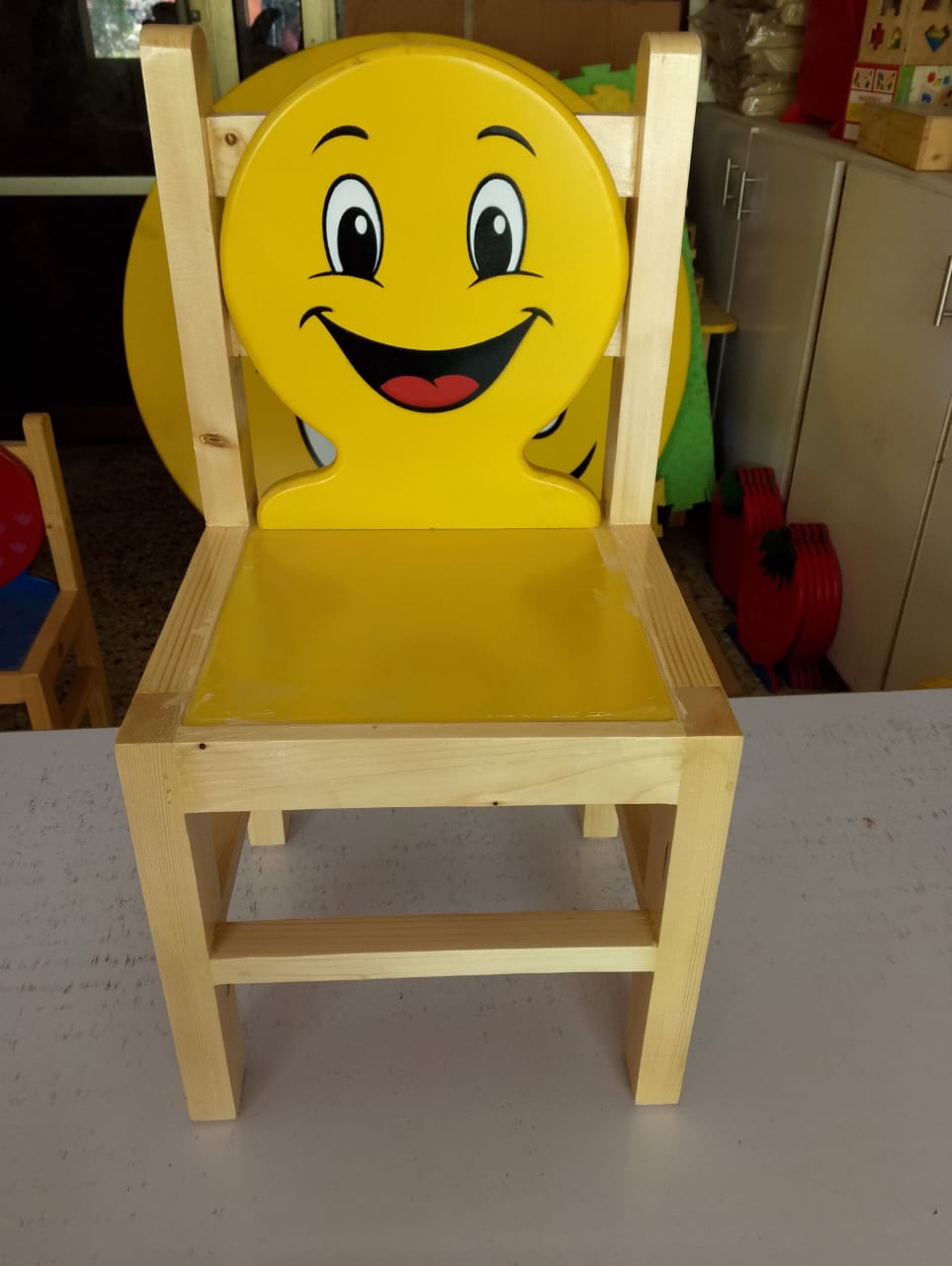 Smiley Face Kids Chair