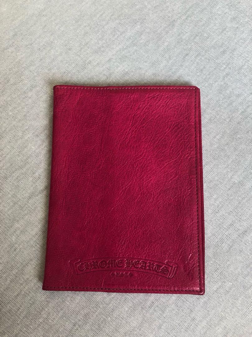 Chrome Hearts Leather Passport Holder