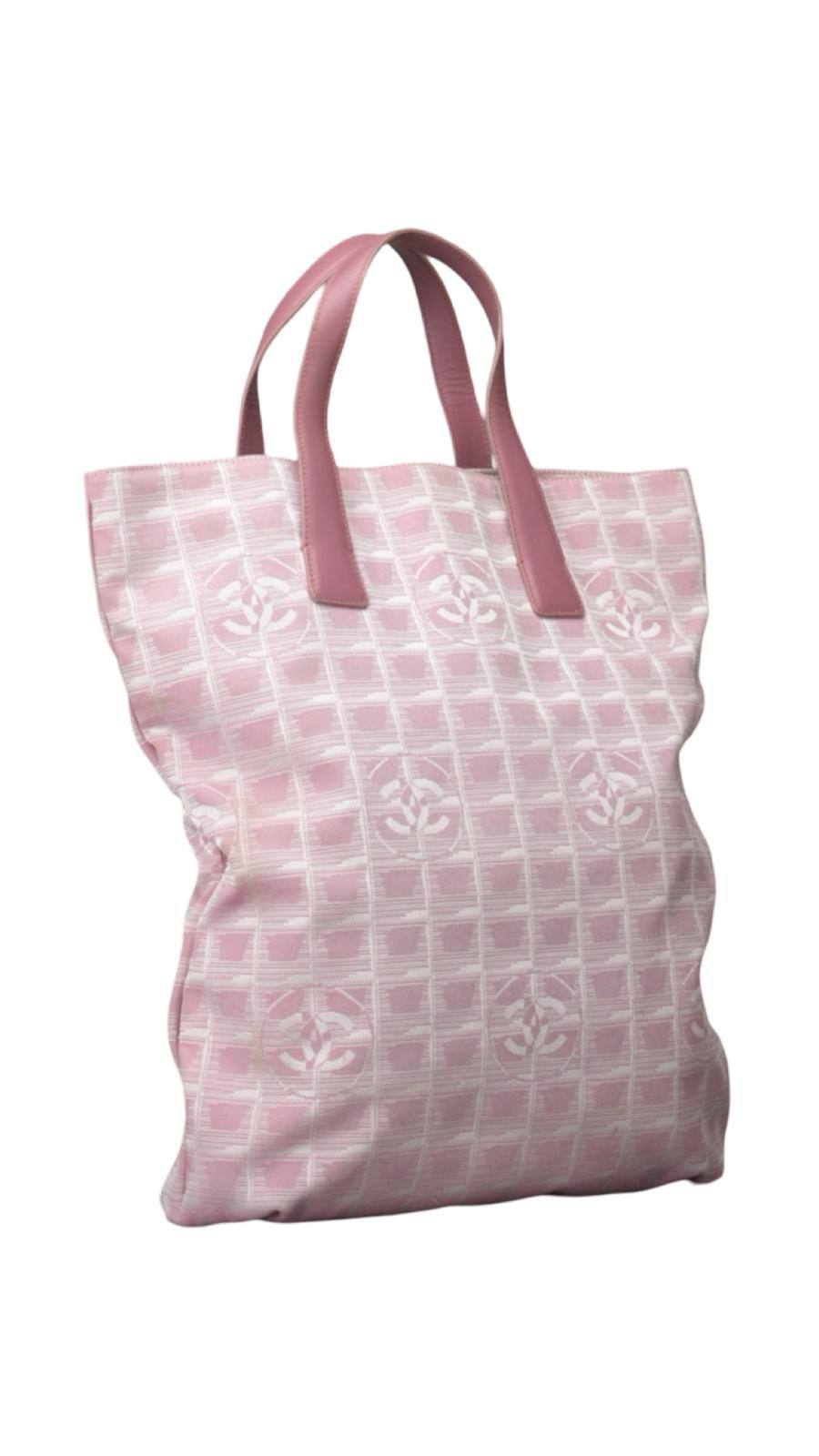 CC Pink Patterned Tote Bag