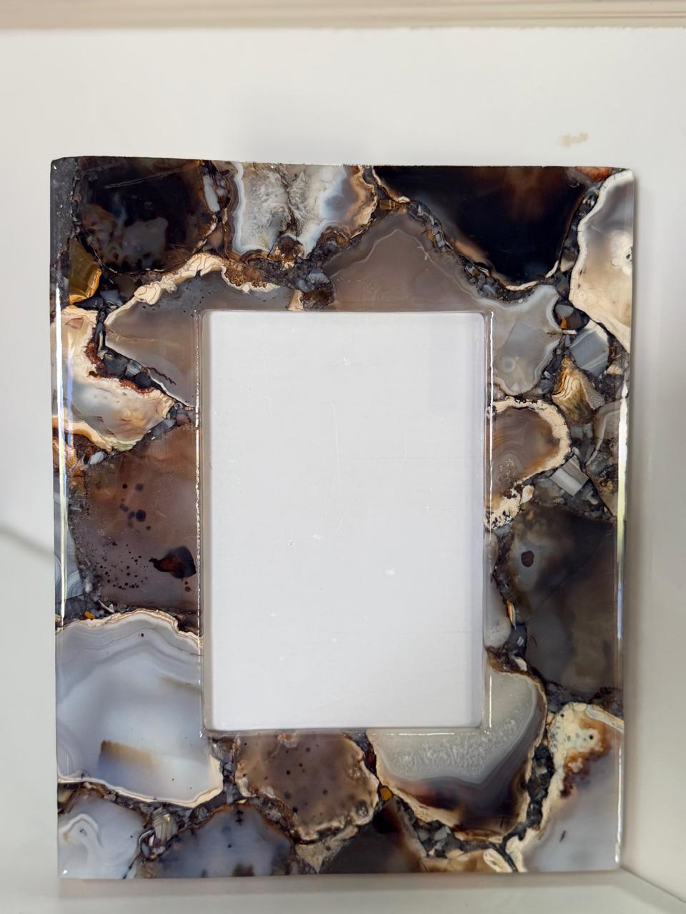 Agate Stone Photo Frame