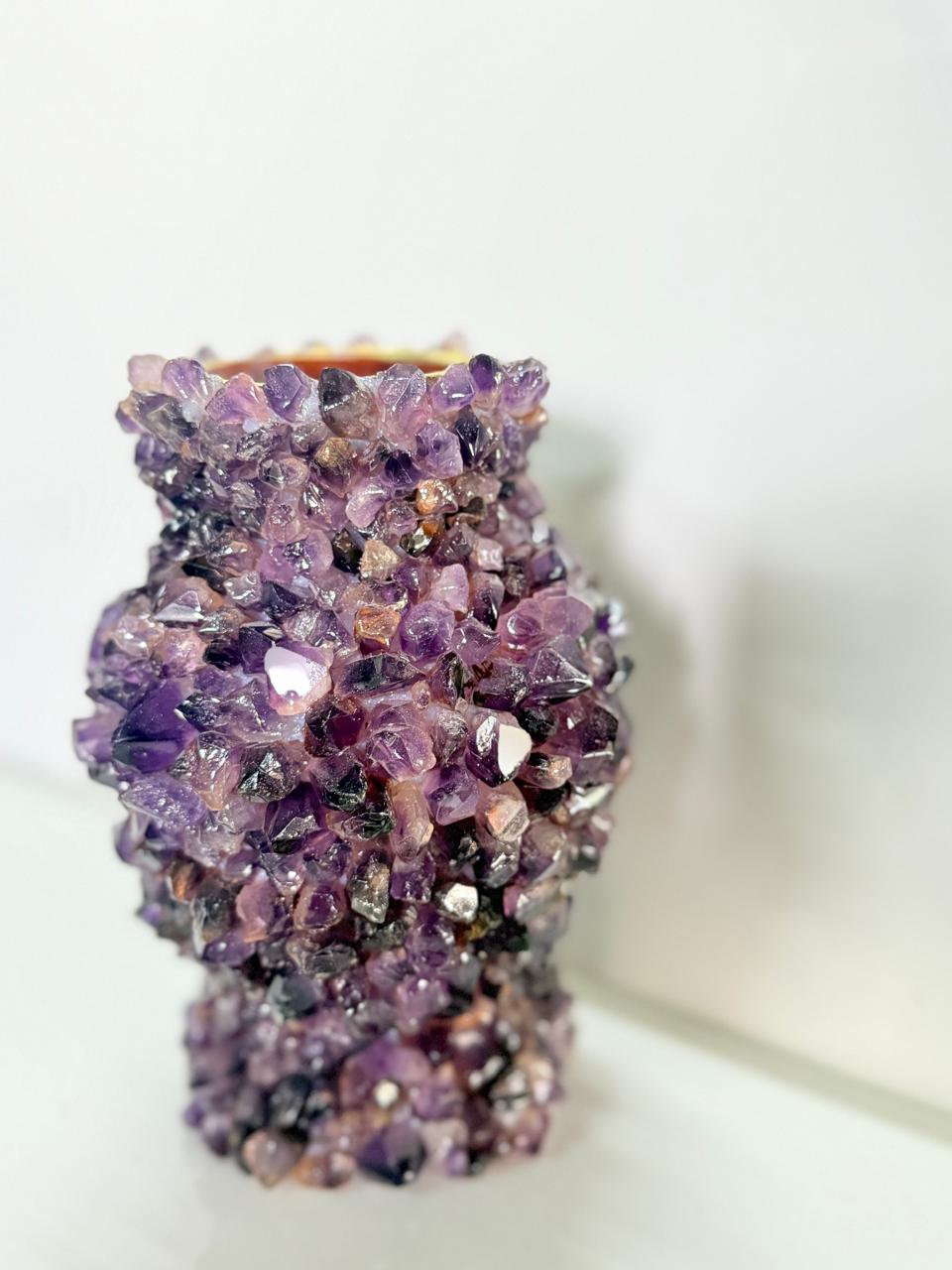 Amethyst Crystal Vase