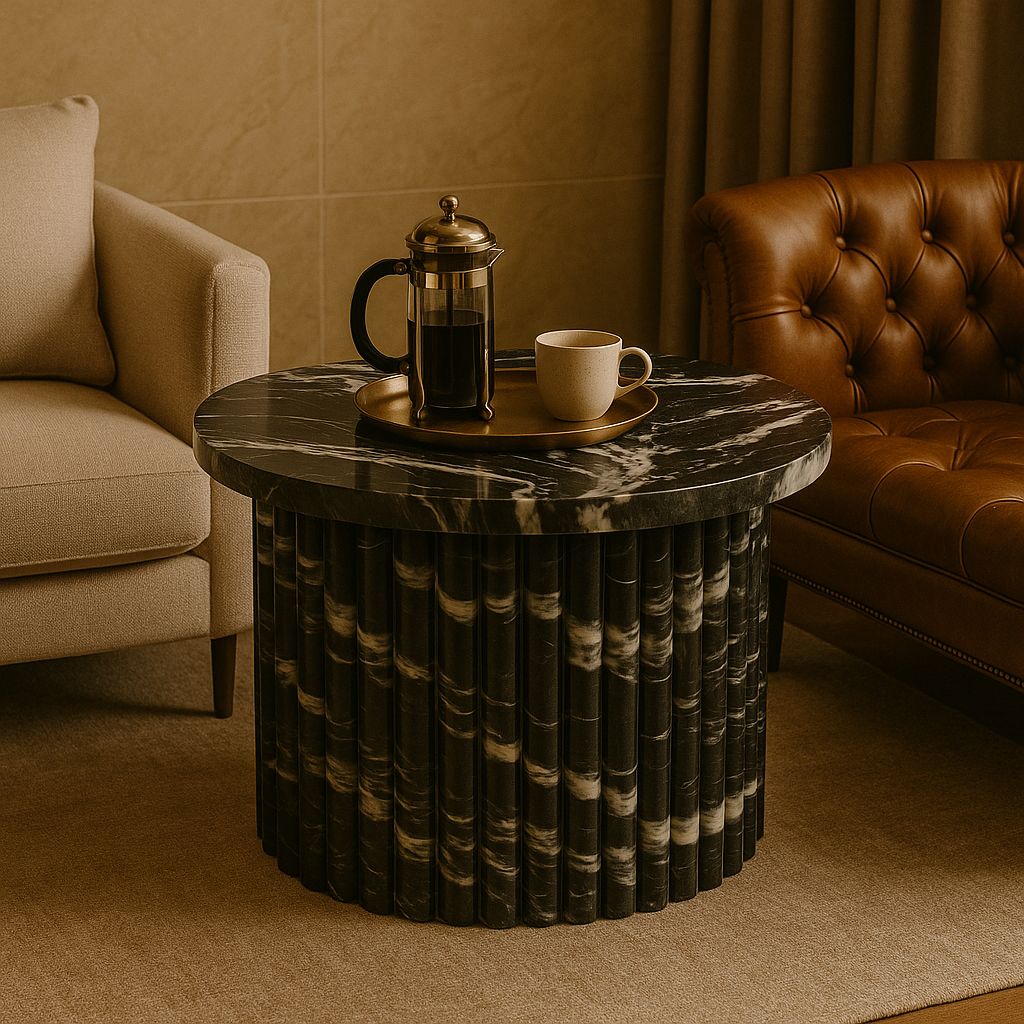 Black Marble Coffee Table