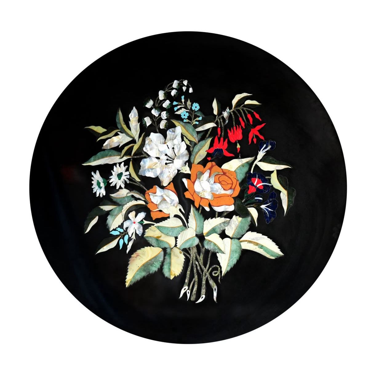 Inlay Floral Coffee Table