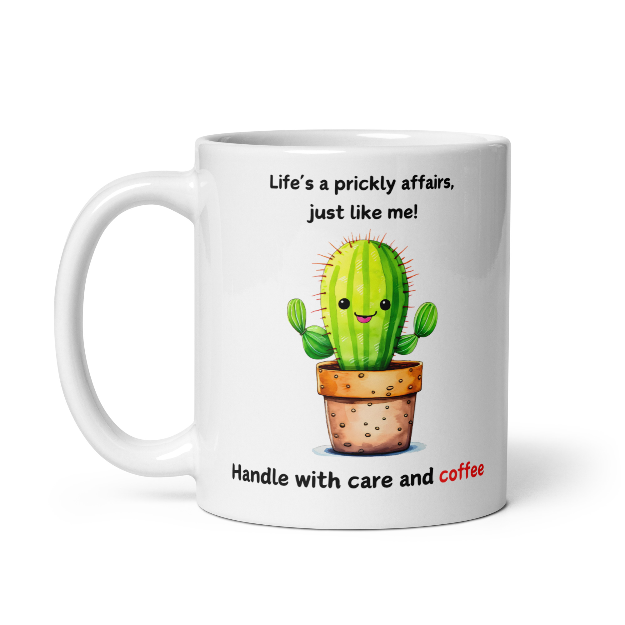 Funny Cactus Mug