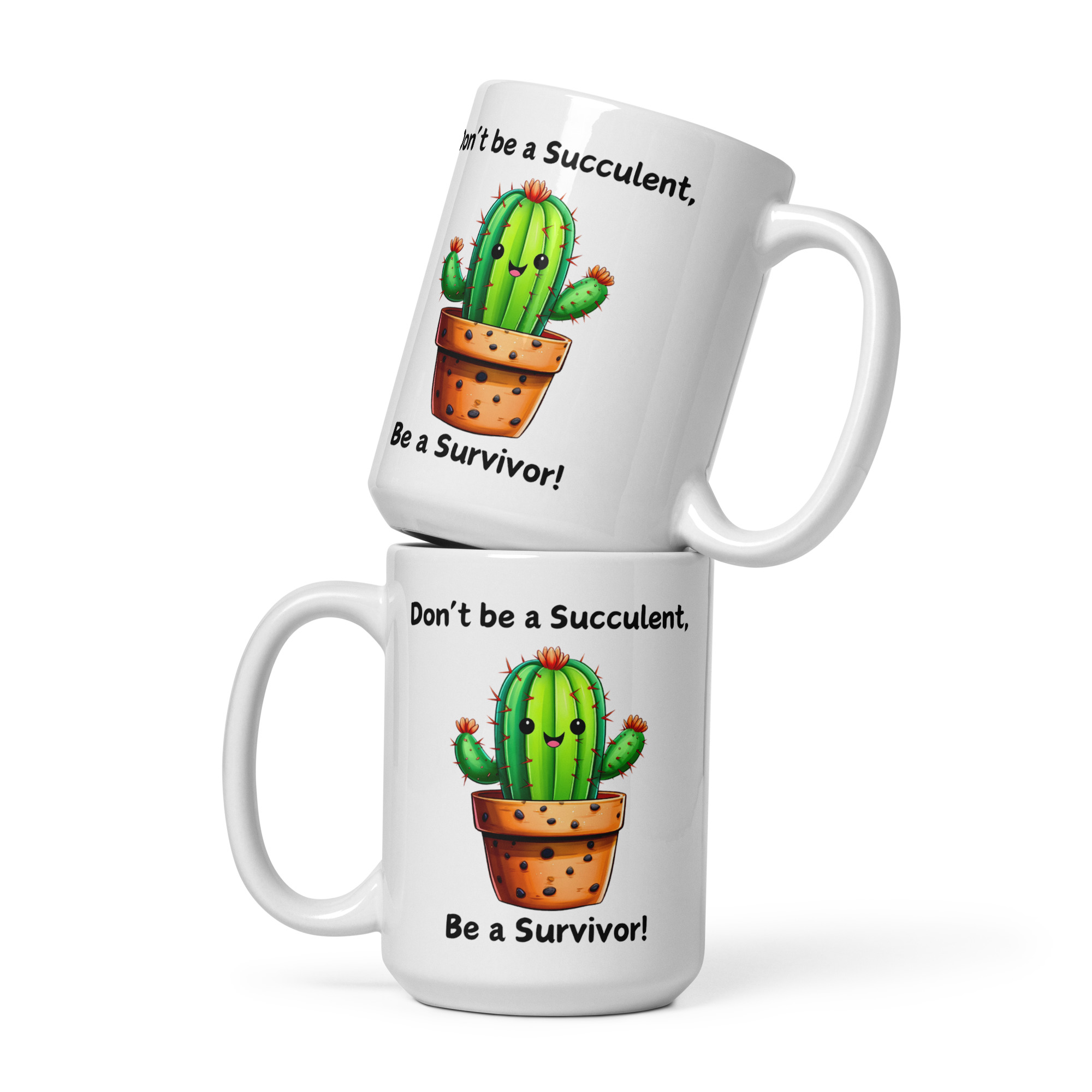 Cactus Motivational Mug