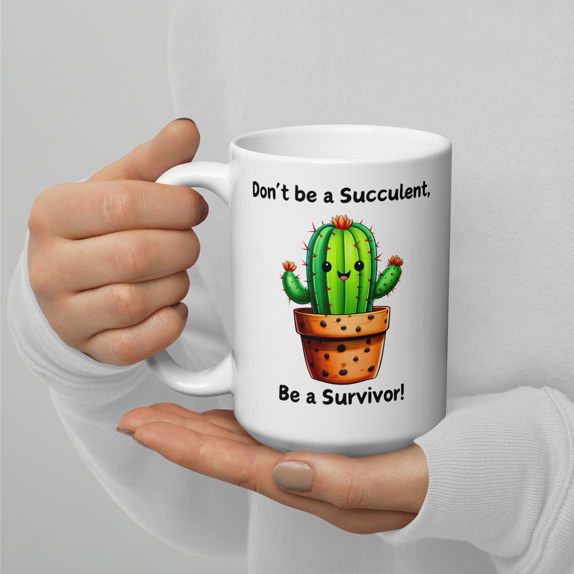 Cactus Motivational Mug