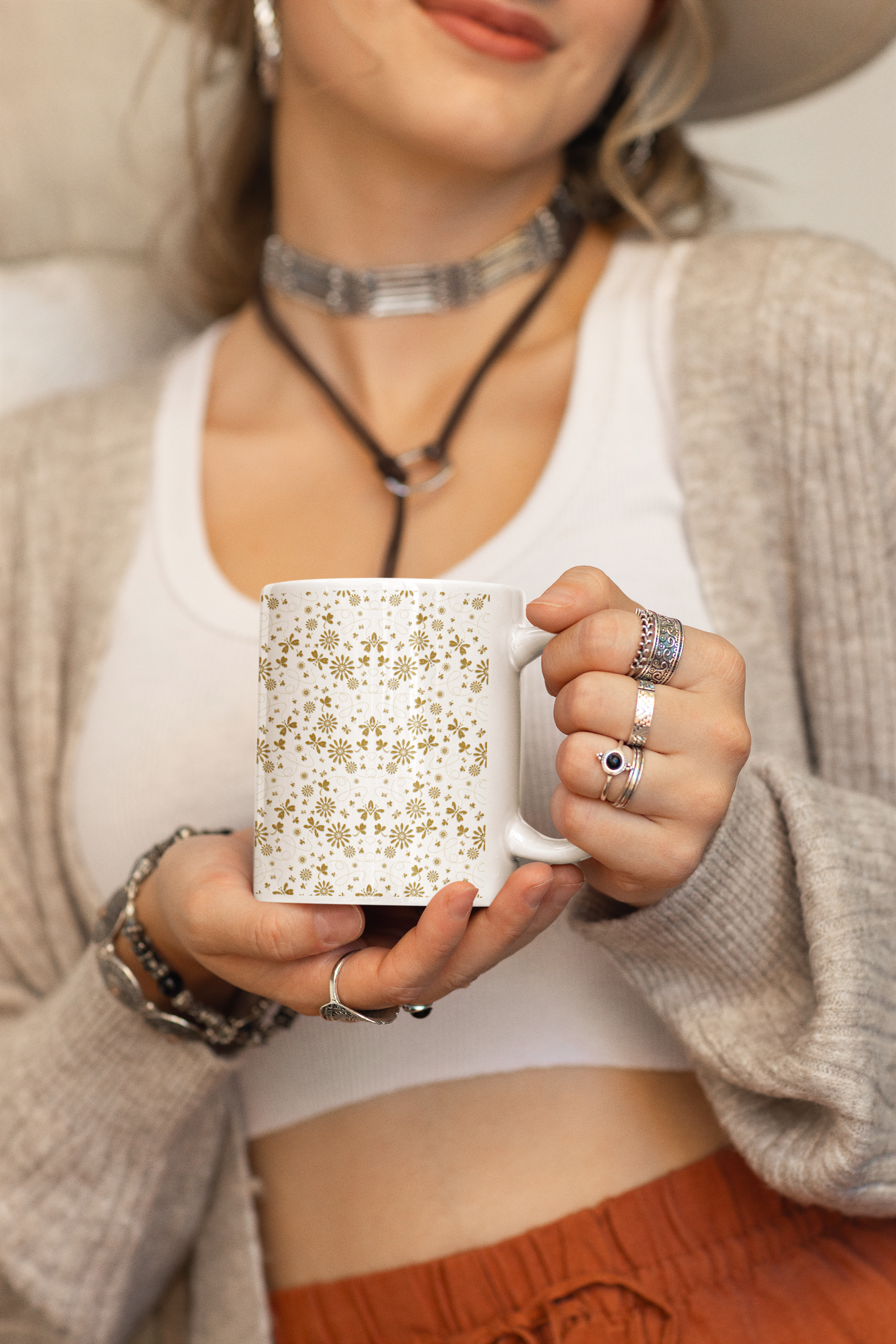 Floral Pattern Mug