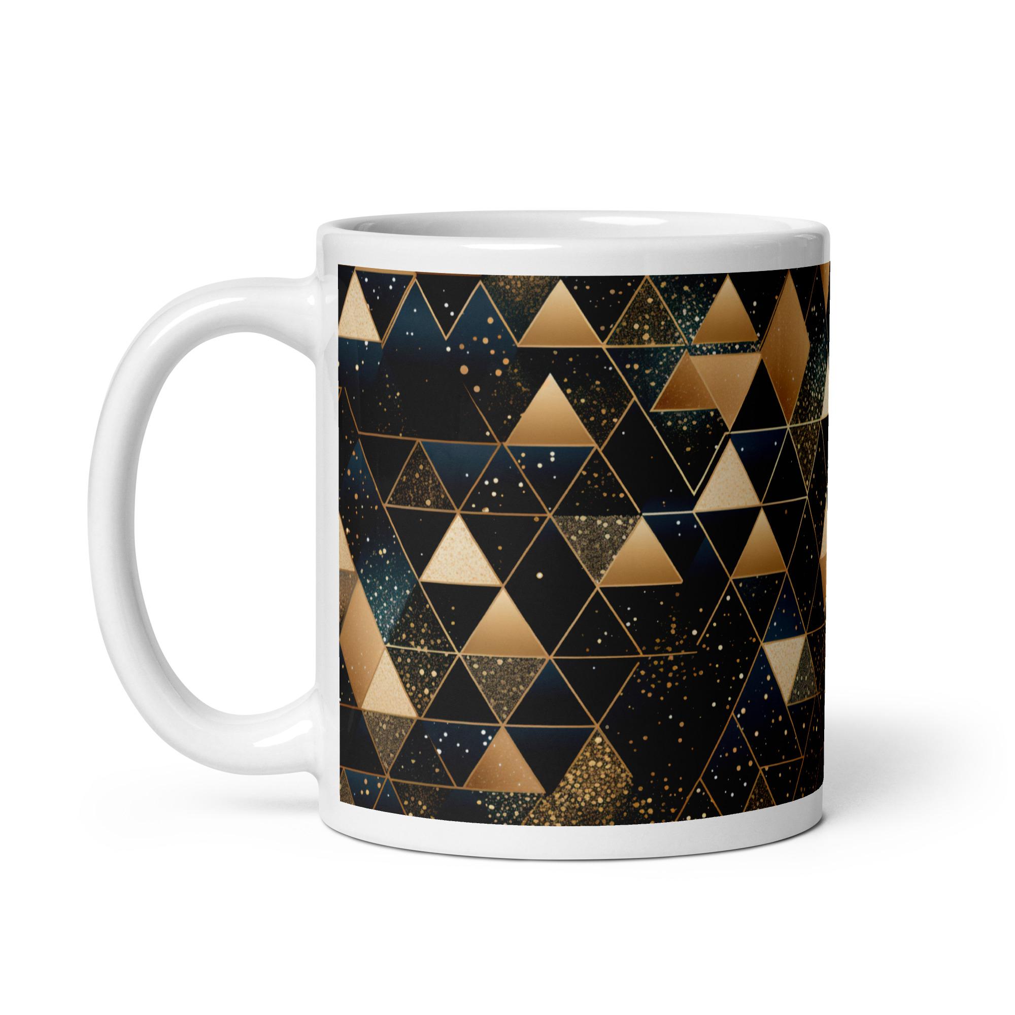 Golden Triangles Mug