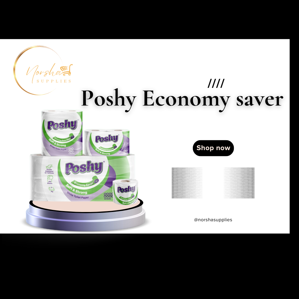 Poshy Economy Saver Toilet Paper