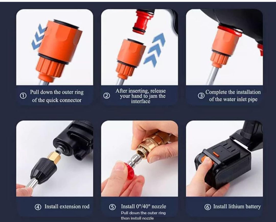 Cordless High-Pressure Washer