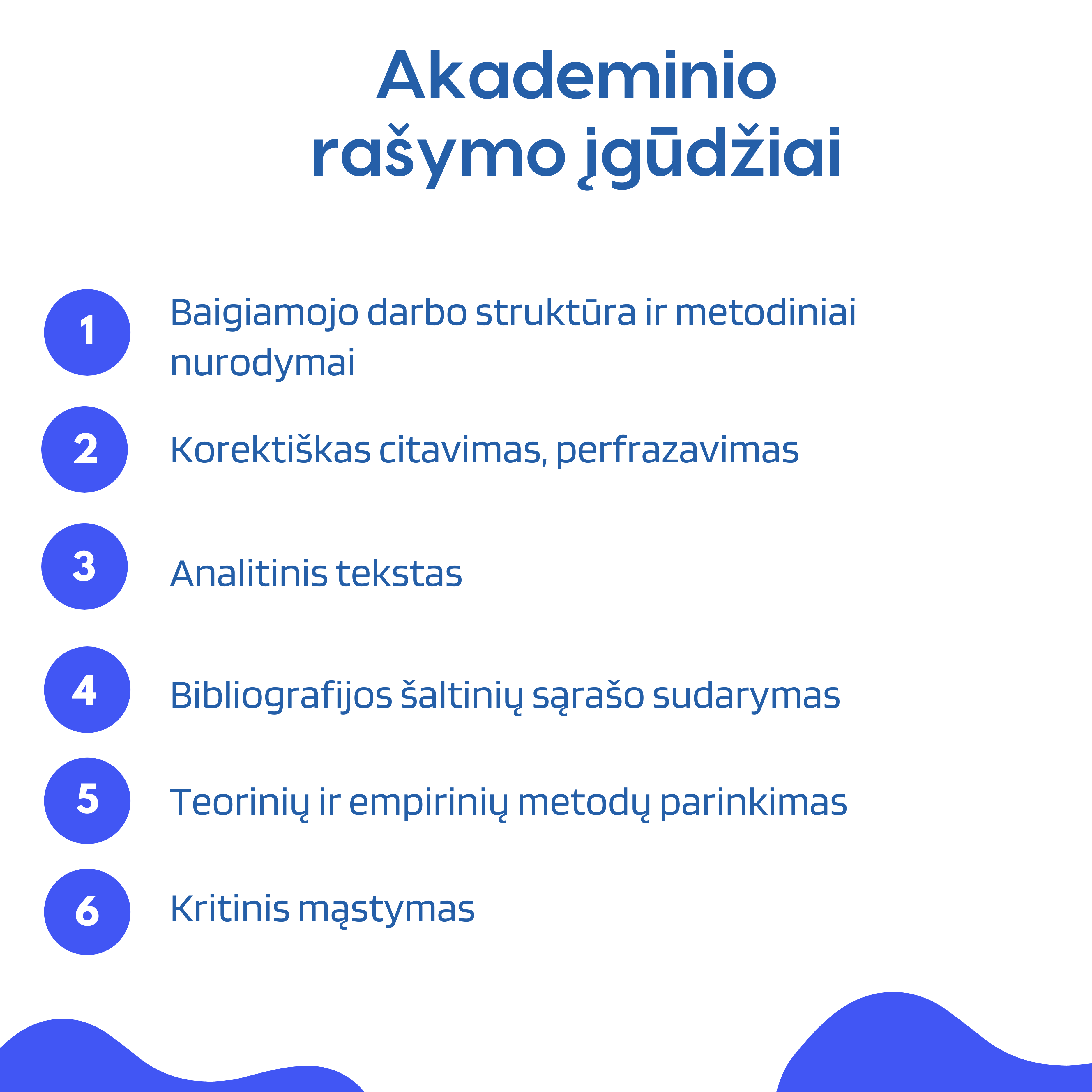 Akademinio rašymo įgūdžiai