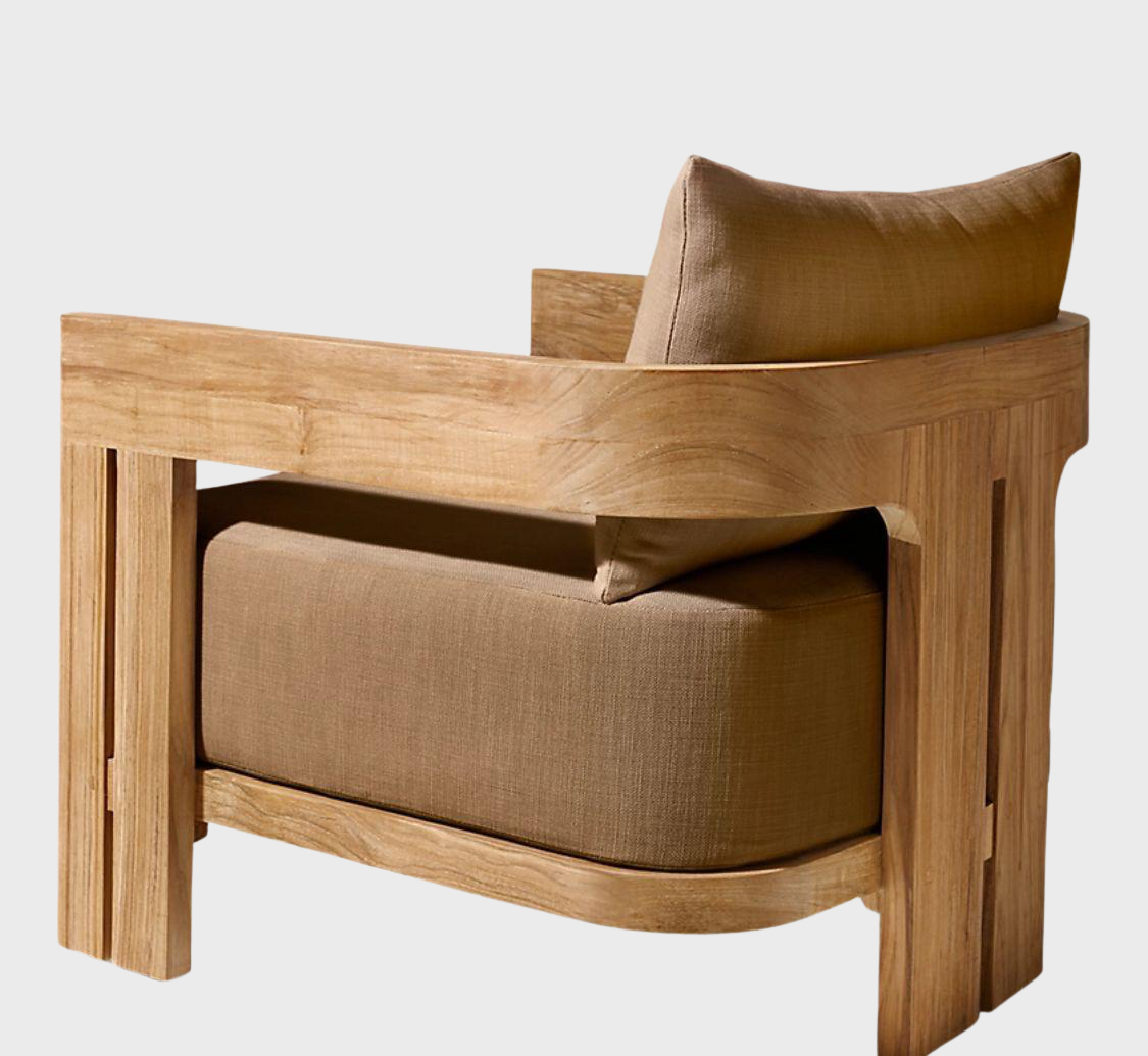 Modern Wooden Armchair