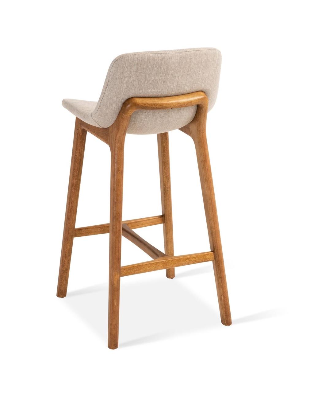 Modern Upholstered Bar Stool