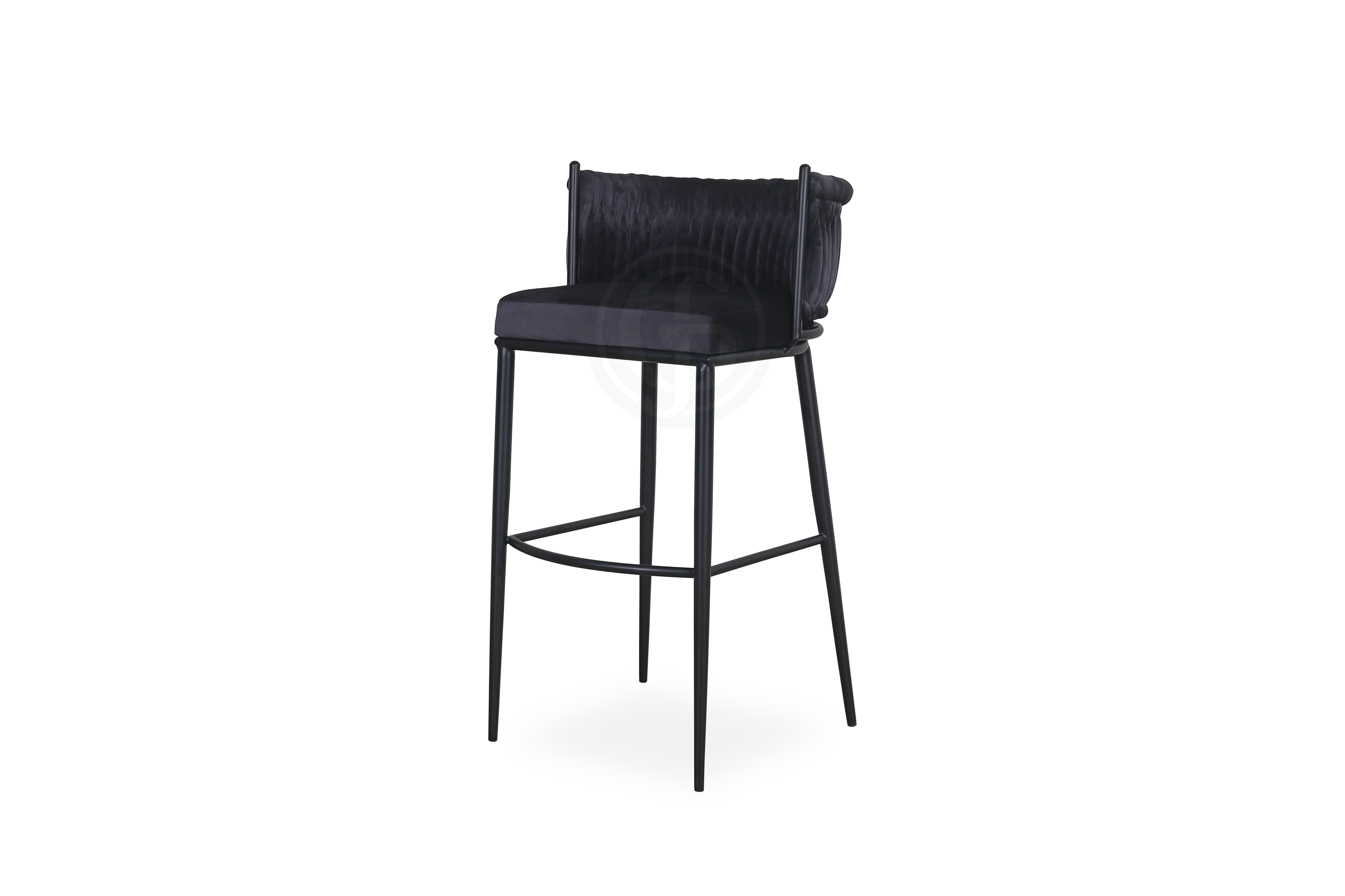 Black Bar Stool