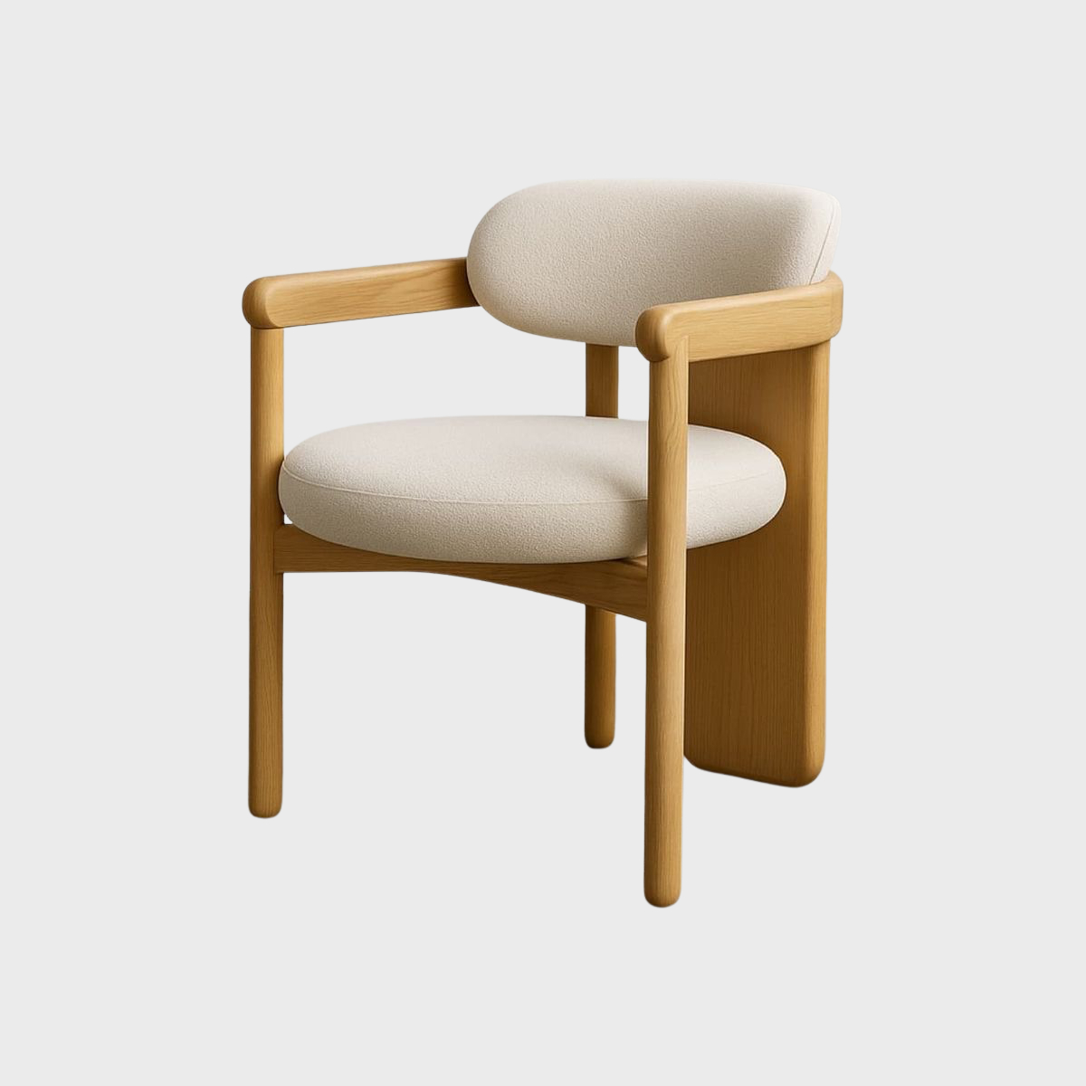 Modern Wooden Accent Chair