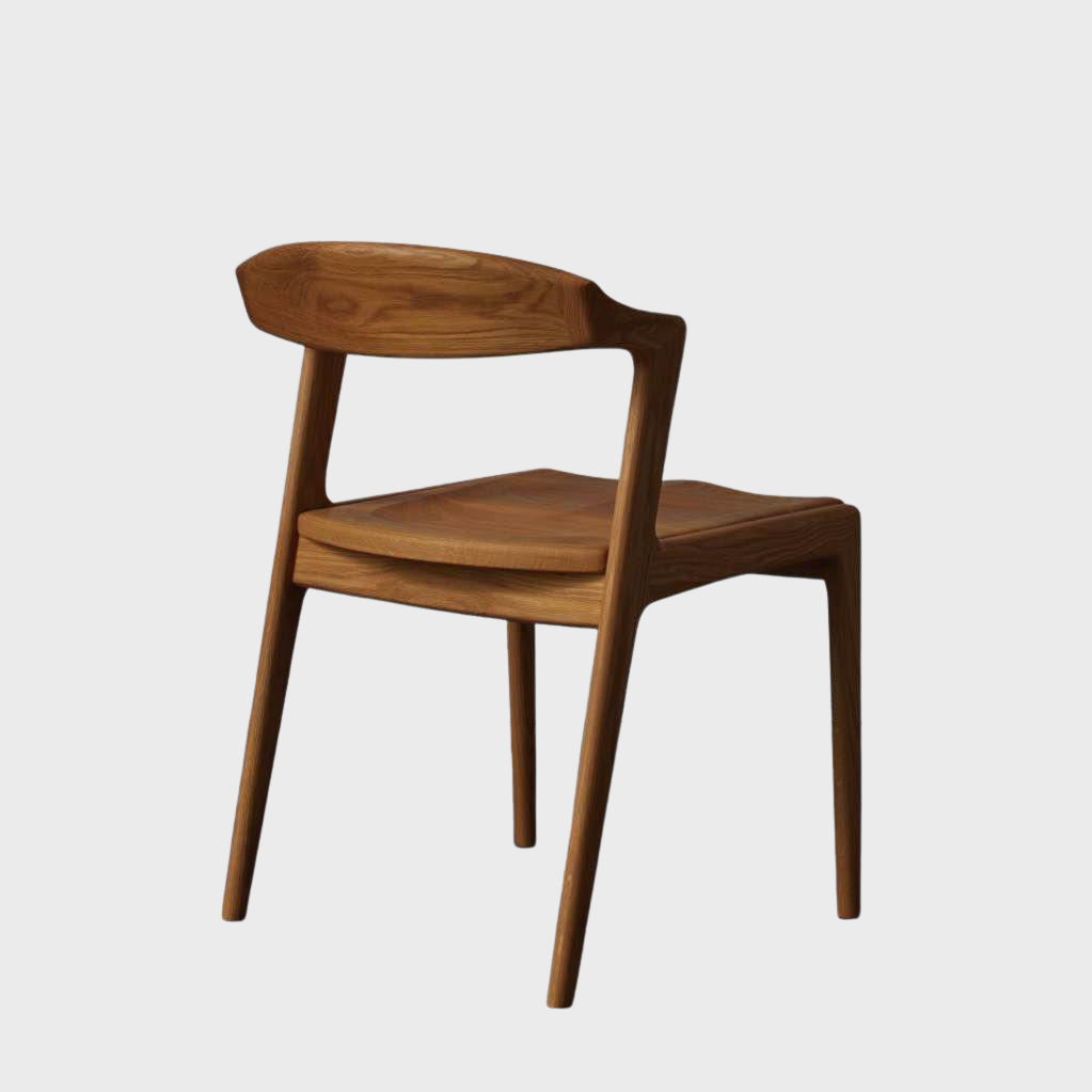 Wooden dining chair