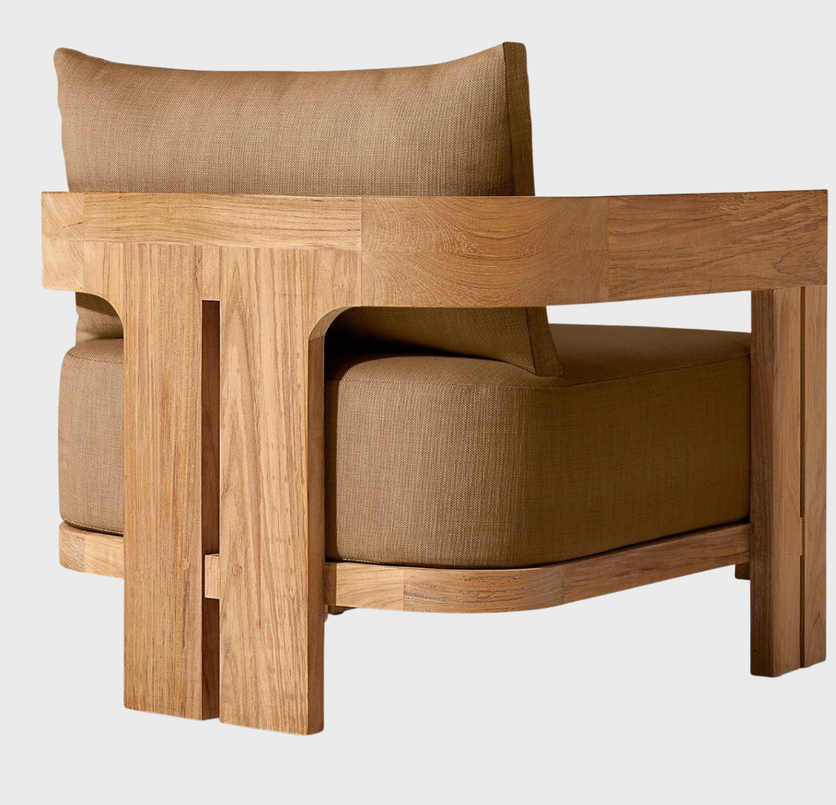 Modern Wooden Armchair