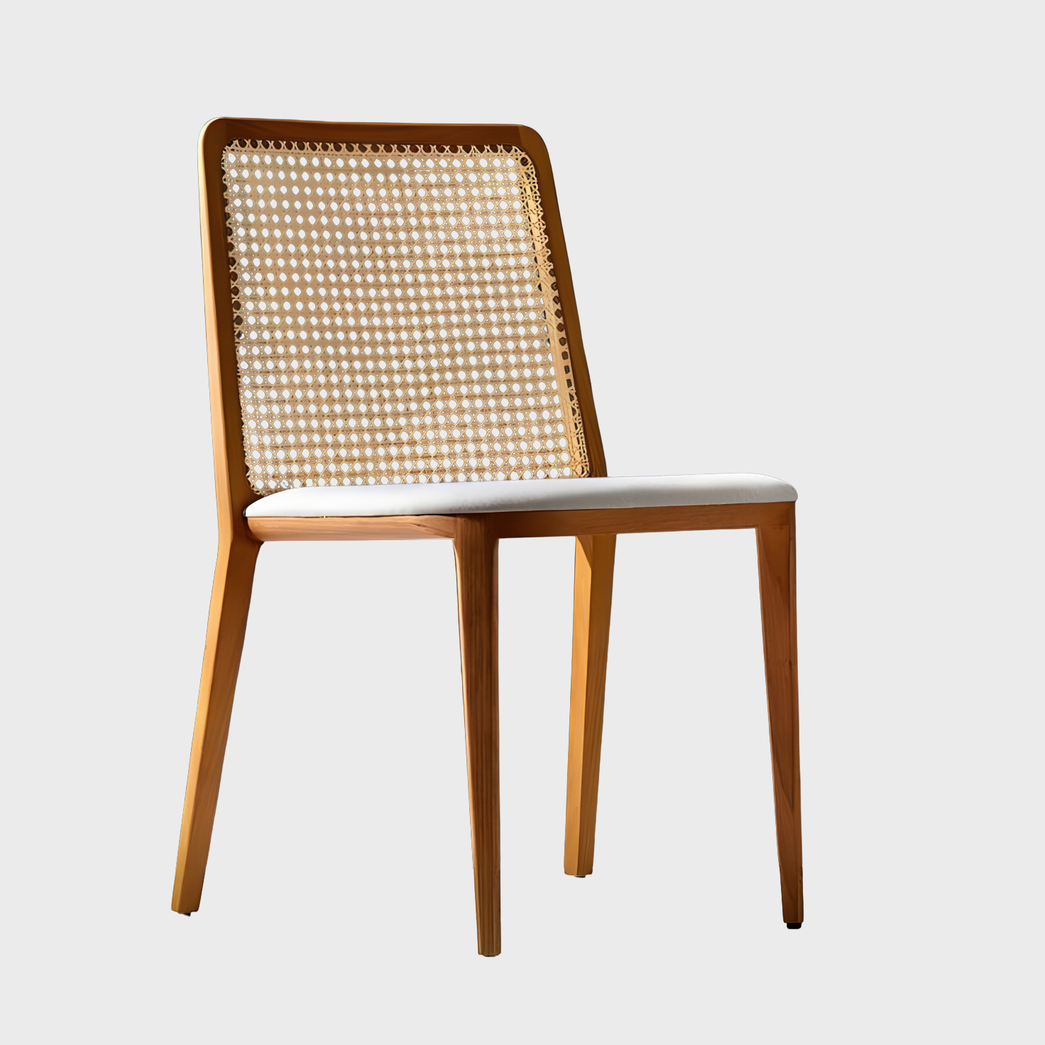 Wooden Cane Dining Chair