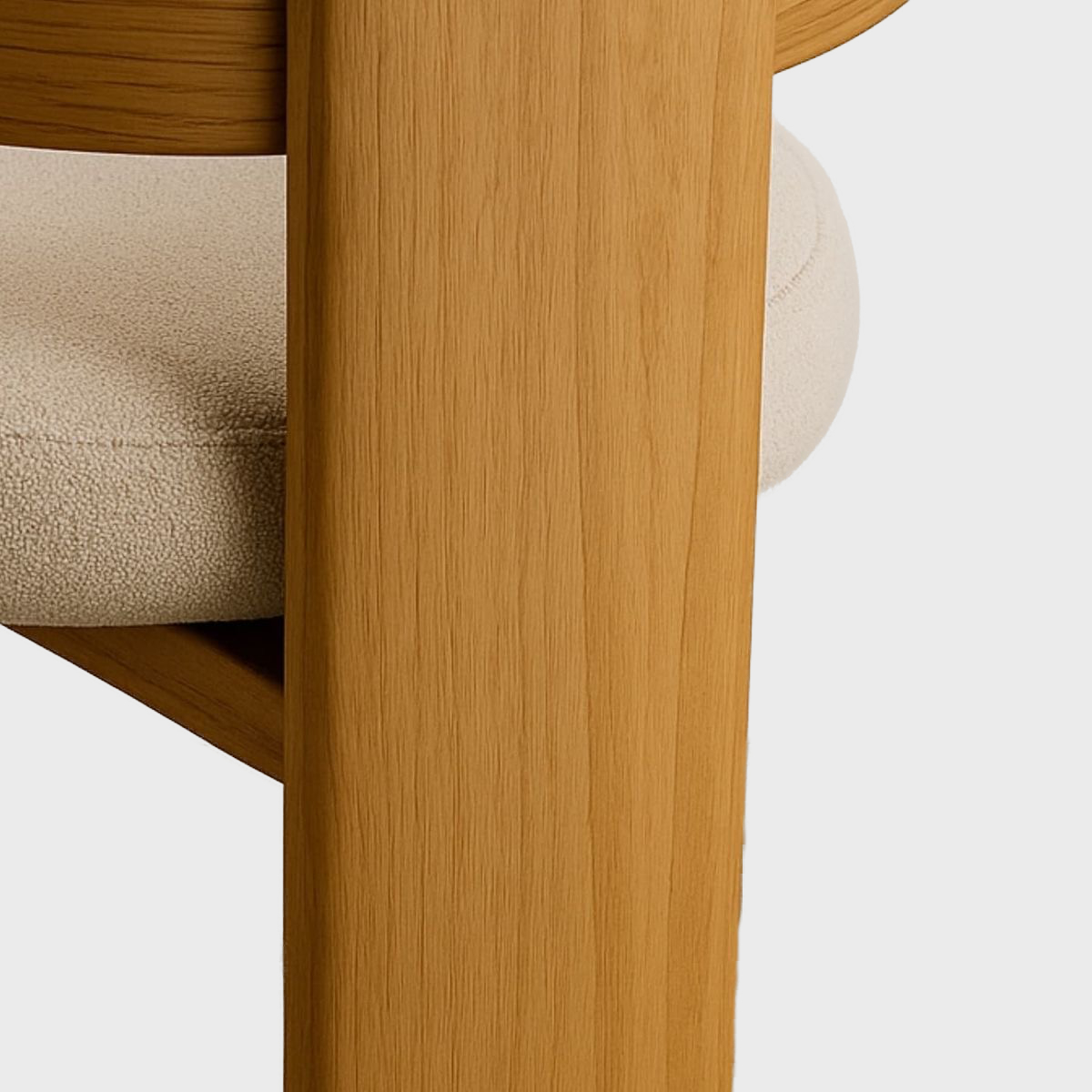 Modern Wooden Accent Chair