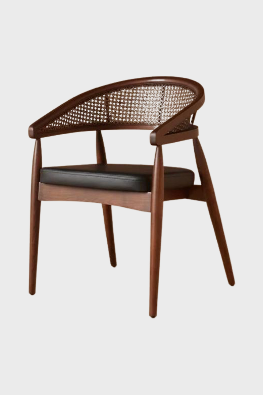 Mid-Century Modern Wooden Armchair