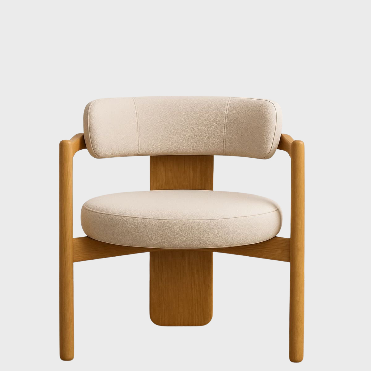 Modern Wooden Accent Chair