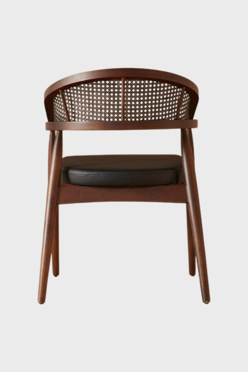 Mid-Century Modern Wooden Armchair