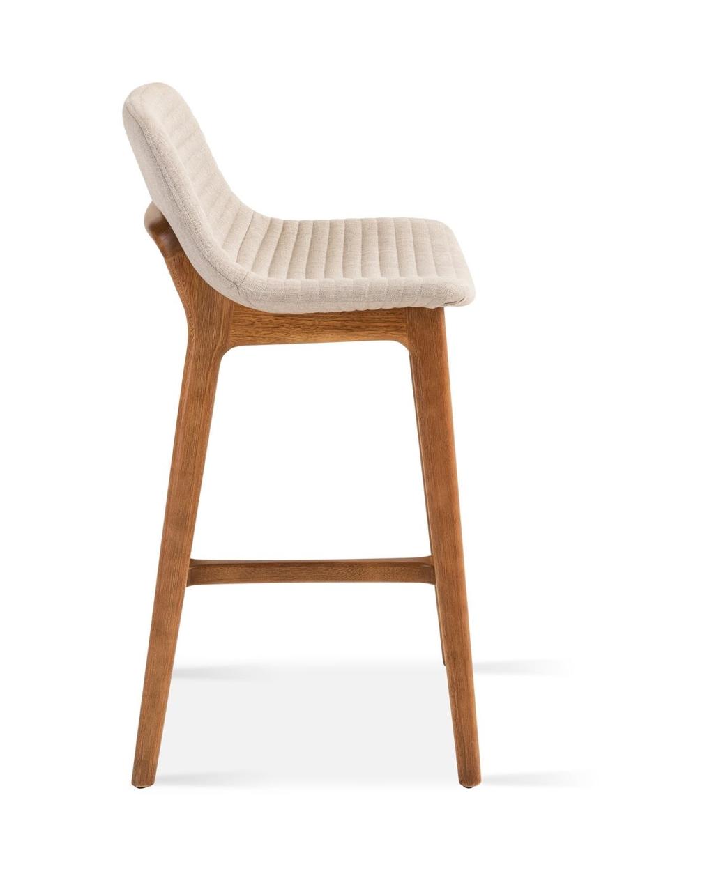 Modern Upholstered Bar Stool