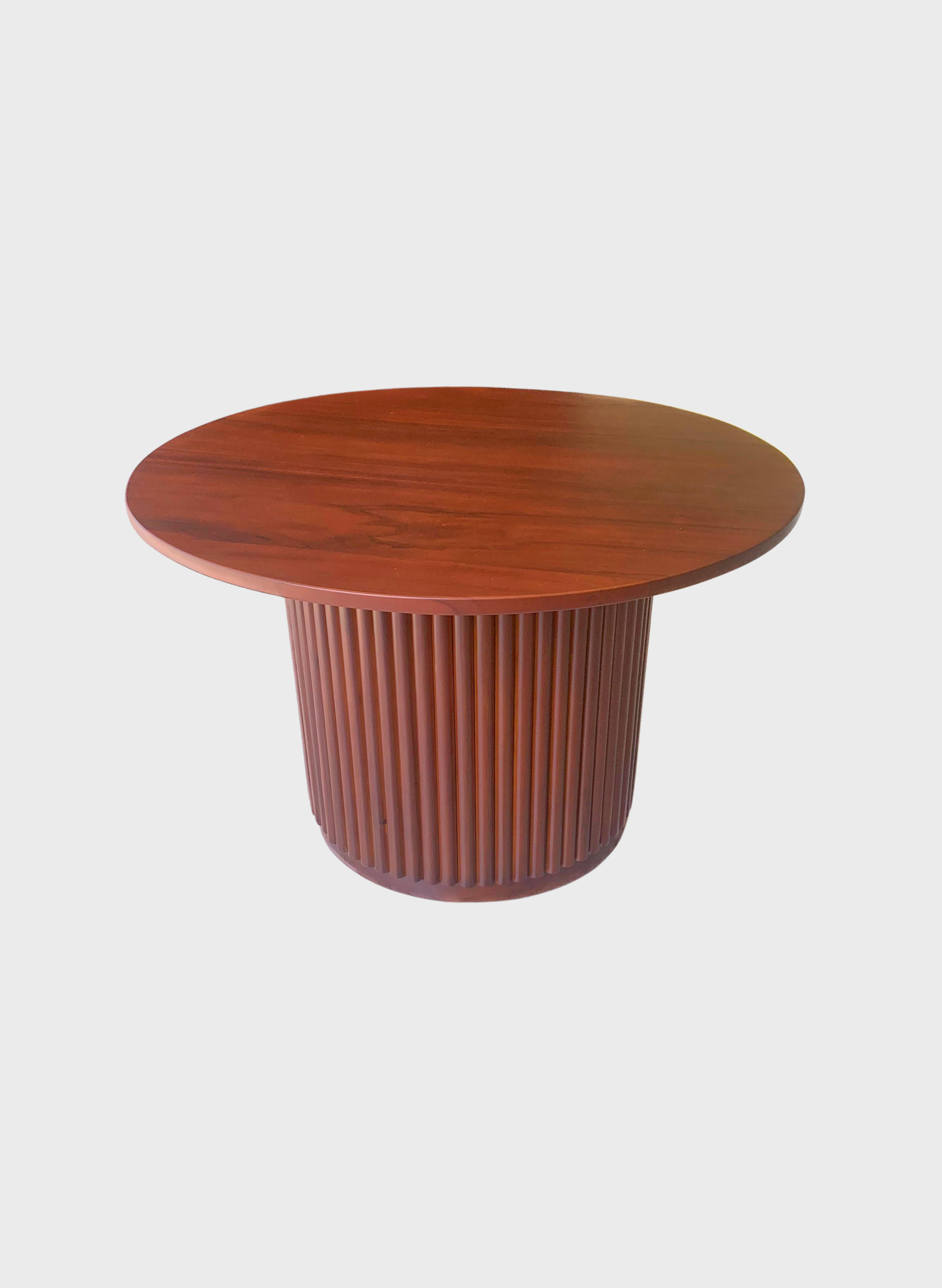 Modern Wooden Round Table