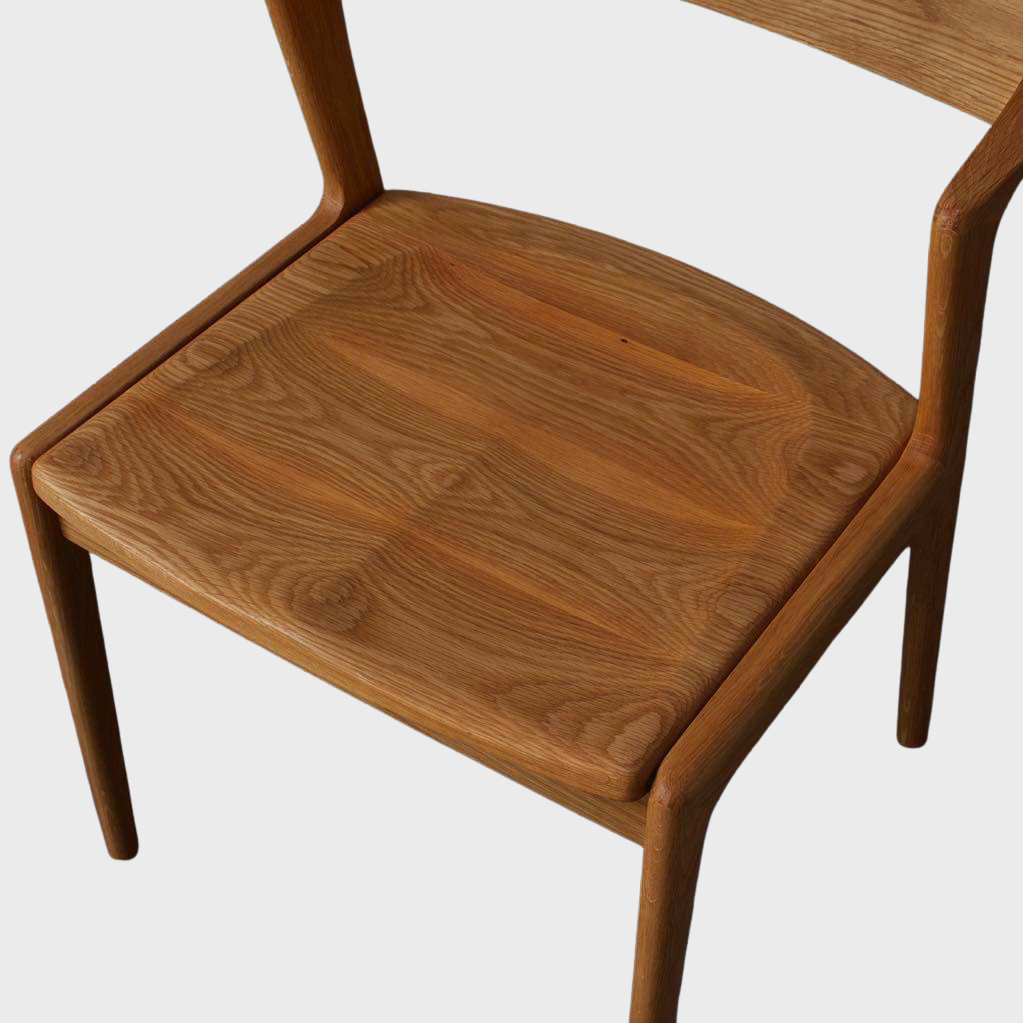 Wooden dining chair
