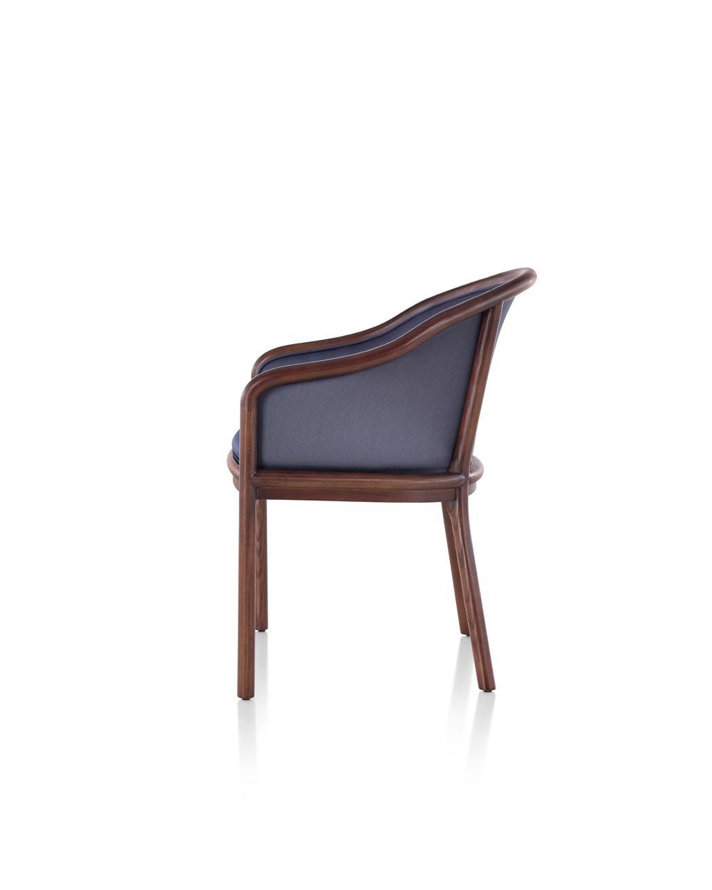 Elegant Wooden Armchair