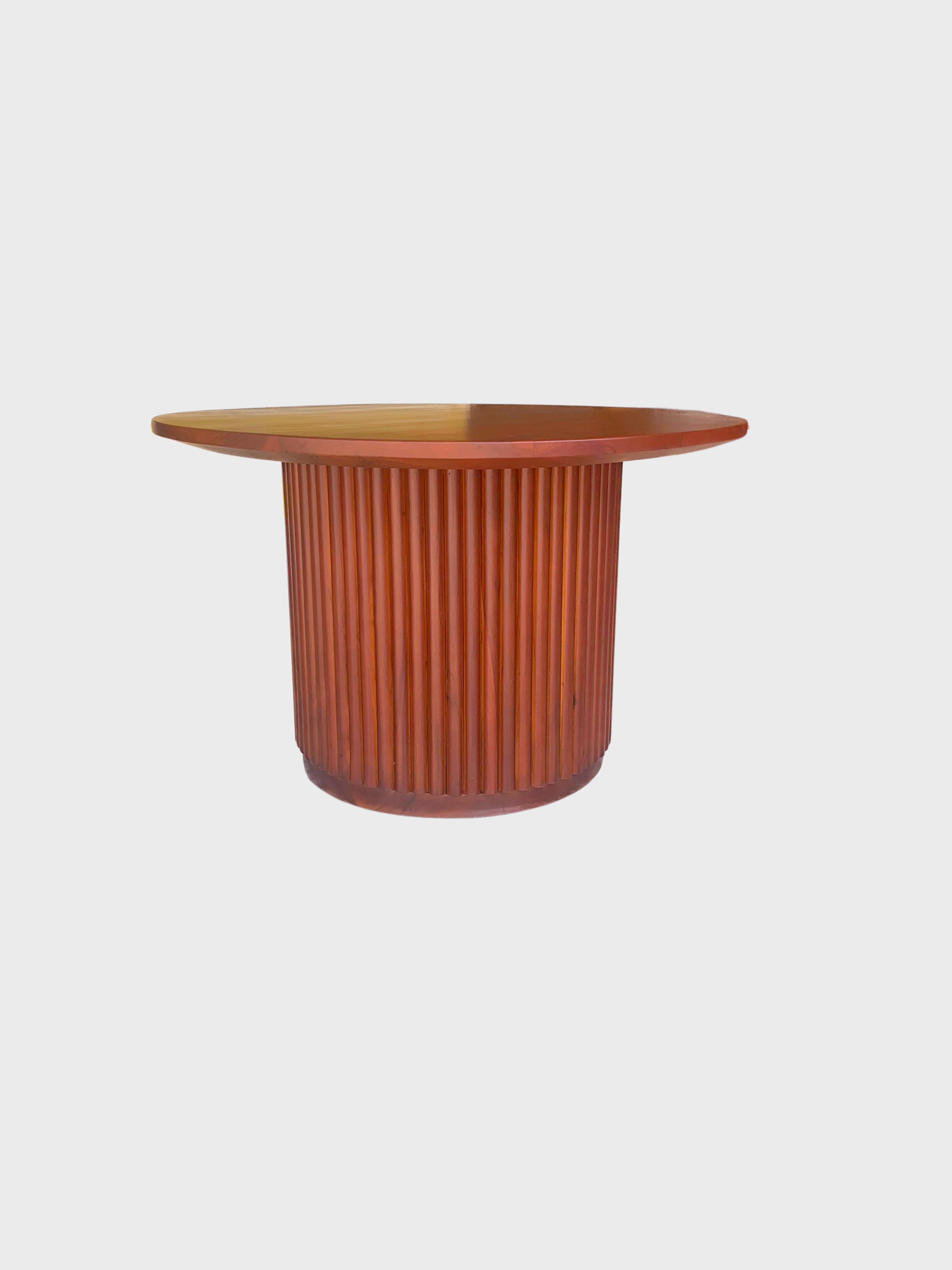 Modern Wooden Round Table