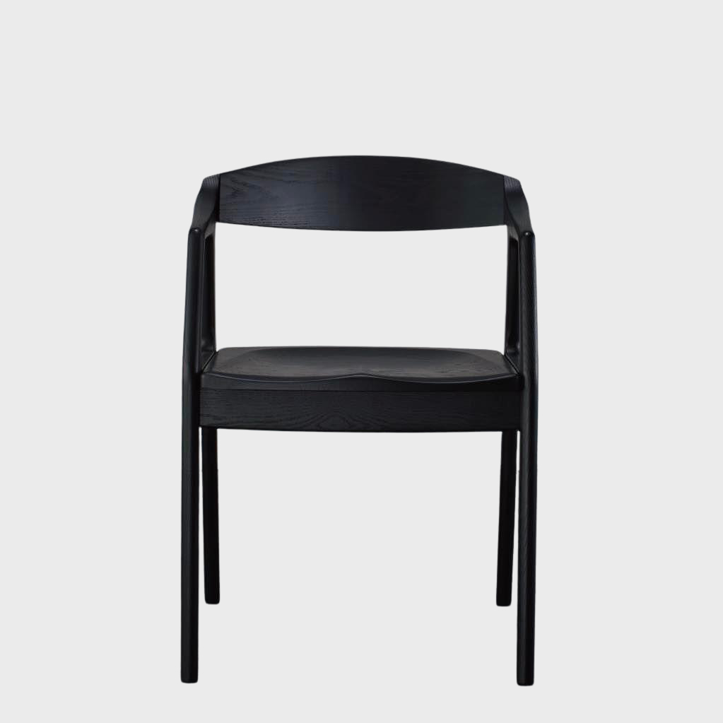 Modern Black Armchair