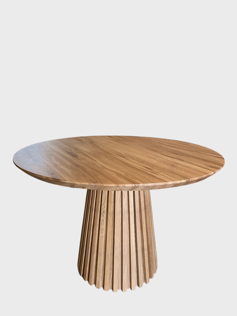 Modern Wooden Round Table