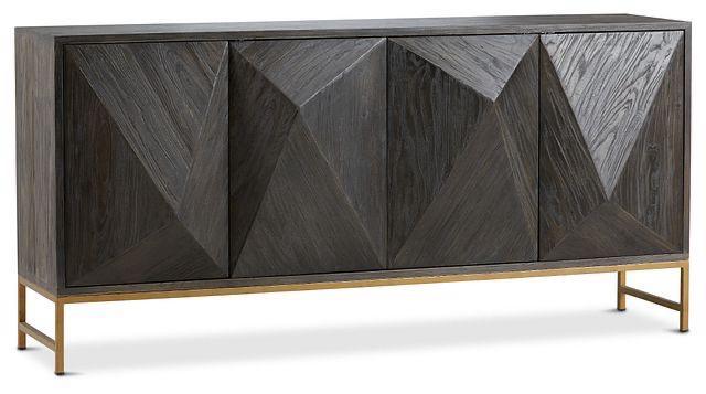 Modern Geometric Sideboard