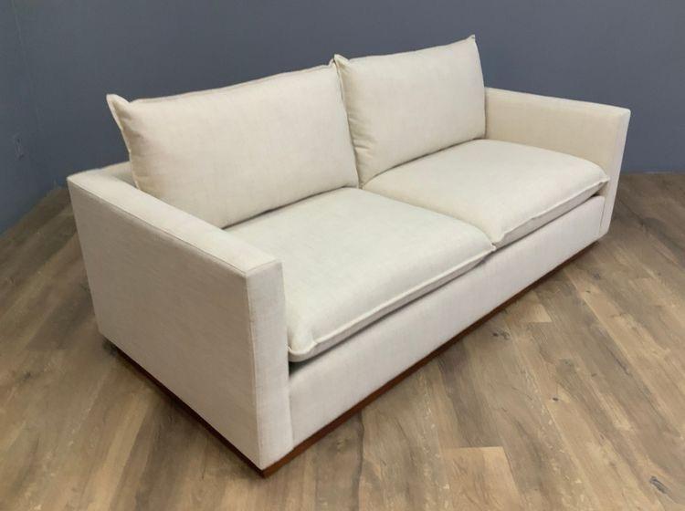 Modern beige sofa
