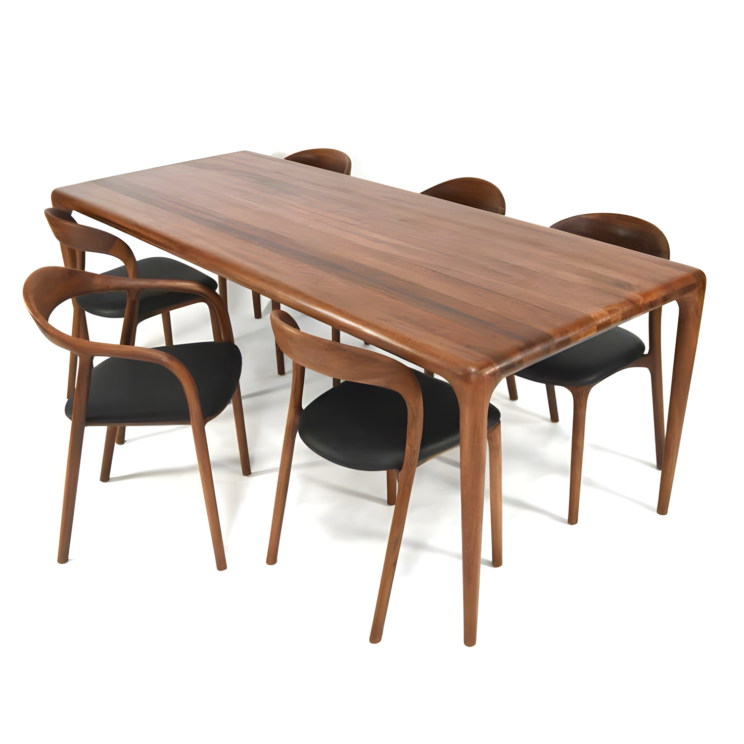 Mid-Century Modern Dining Table Set