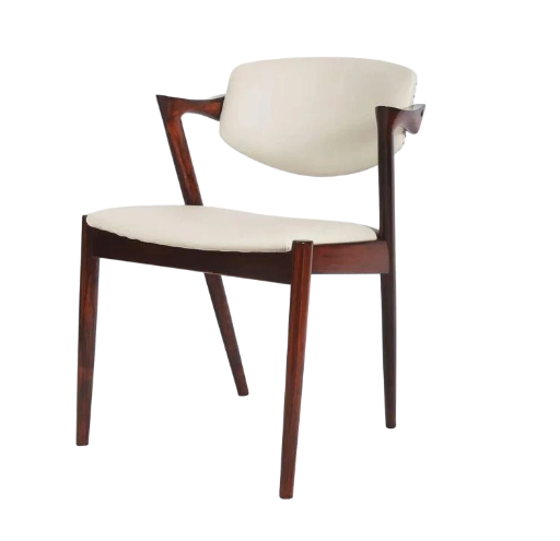 Modern minimalist wooden chair