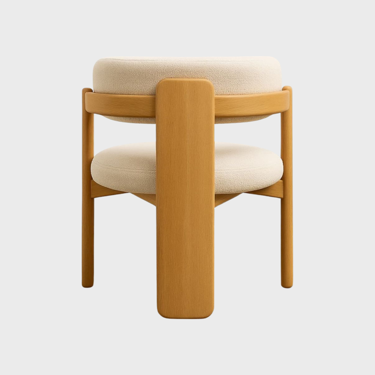 Modern Wooden Accent Chair