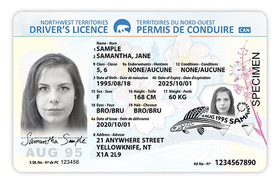 Northwest Territories Driver’s Licence