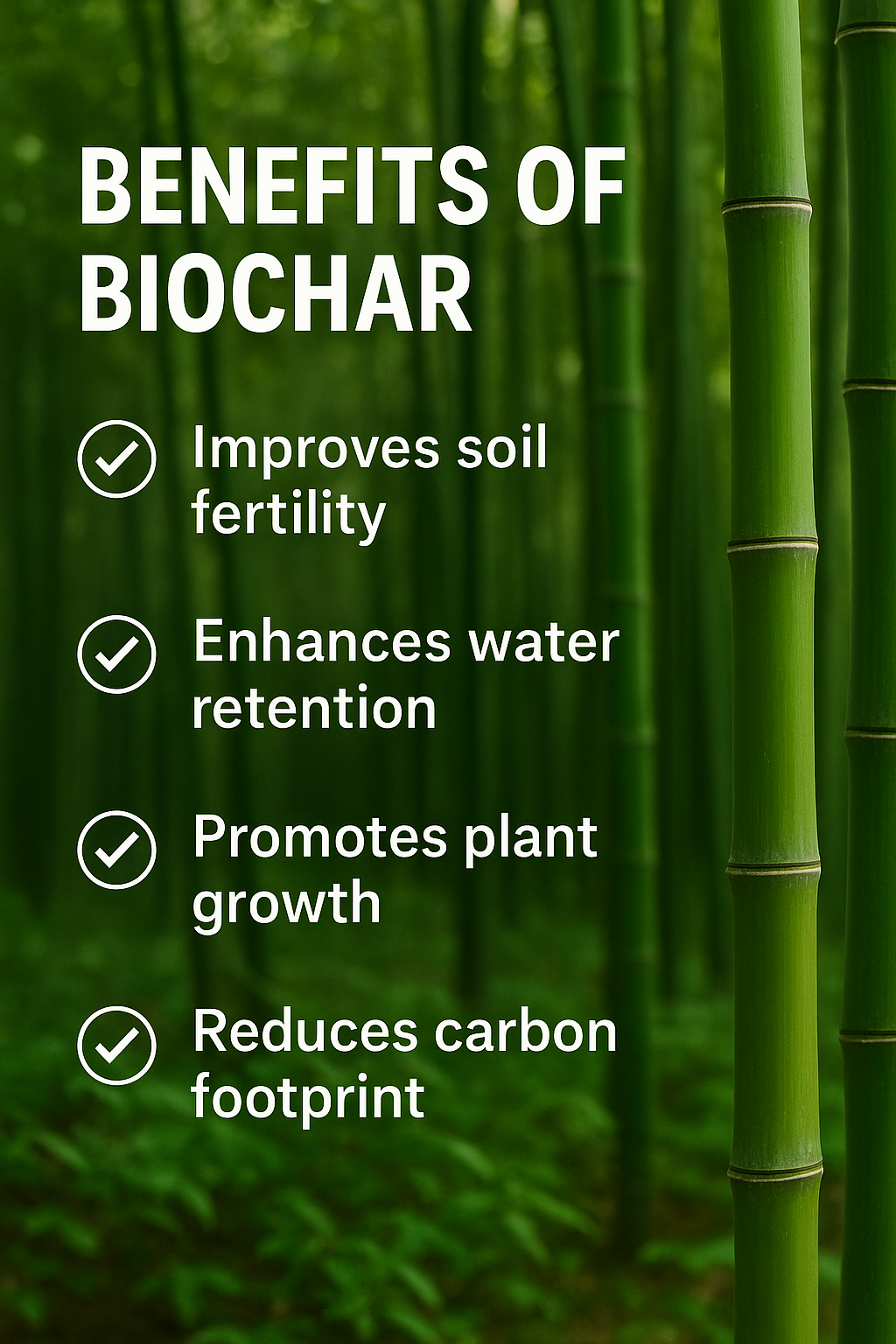 Black Gold Bamboo Biochar